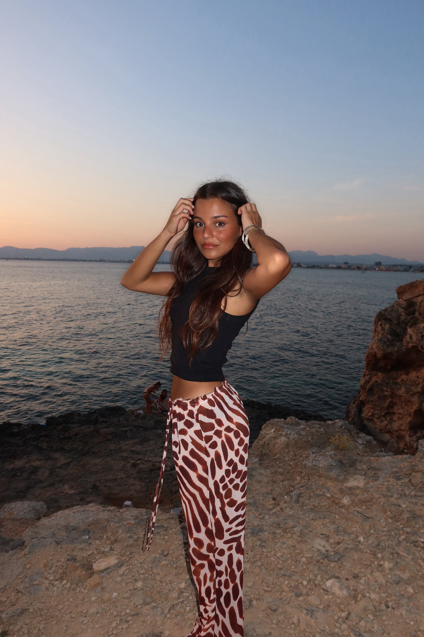 Giraffe Print Pants
