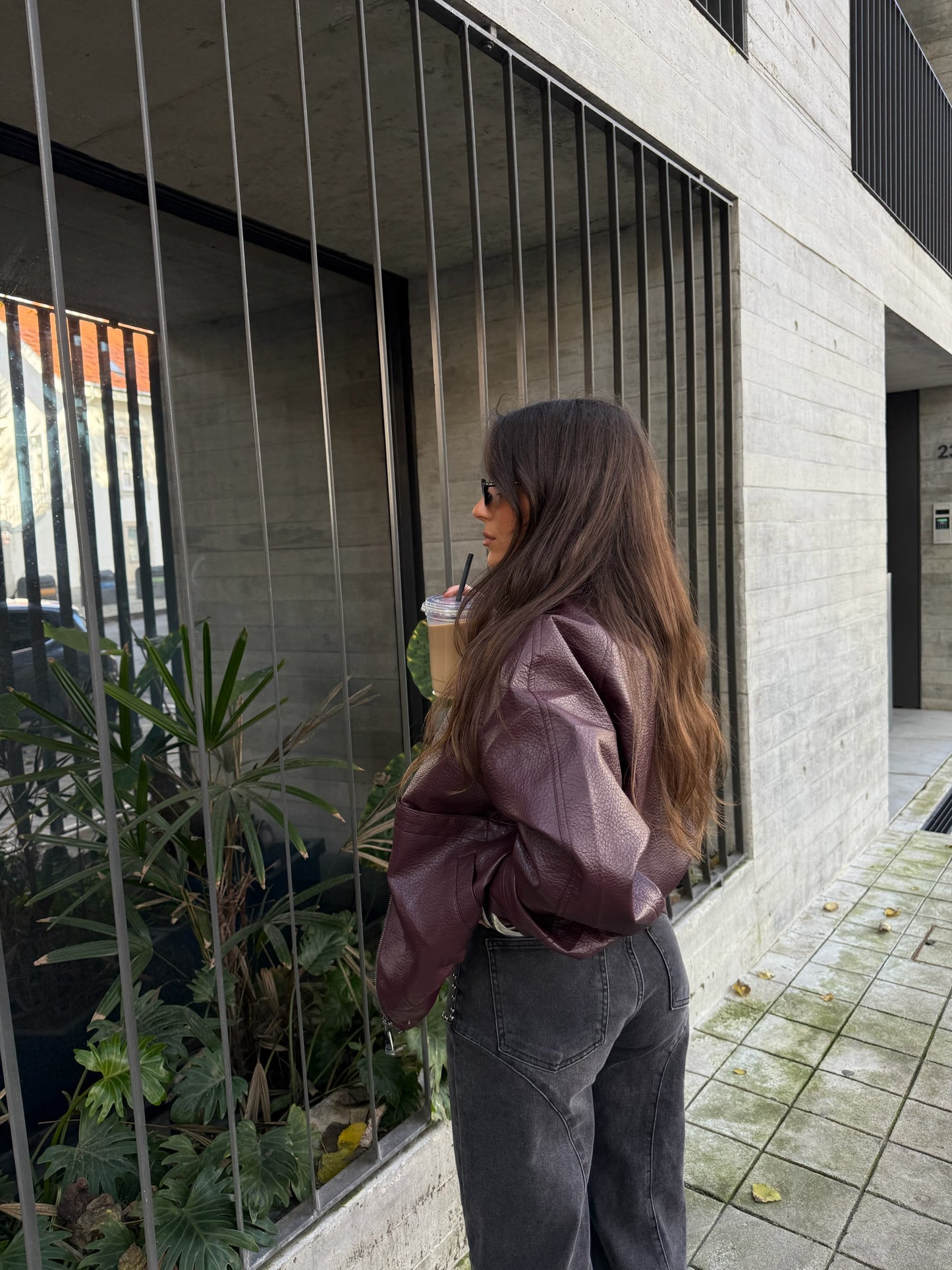 Oporto Jacket in Burgundy - Shipping 28/11 to 05/12