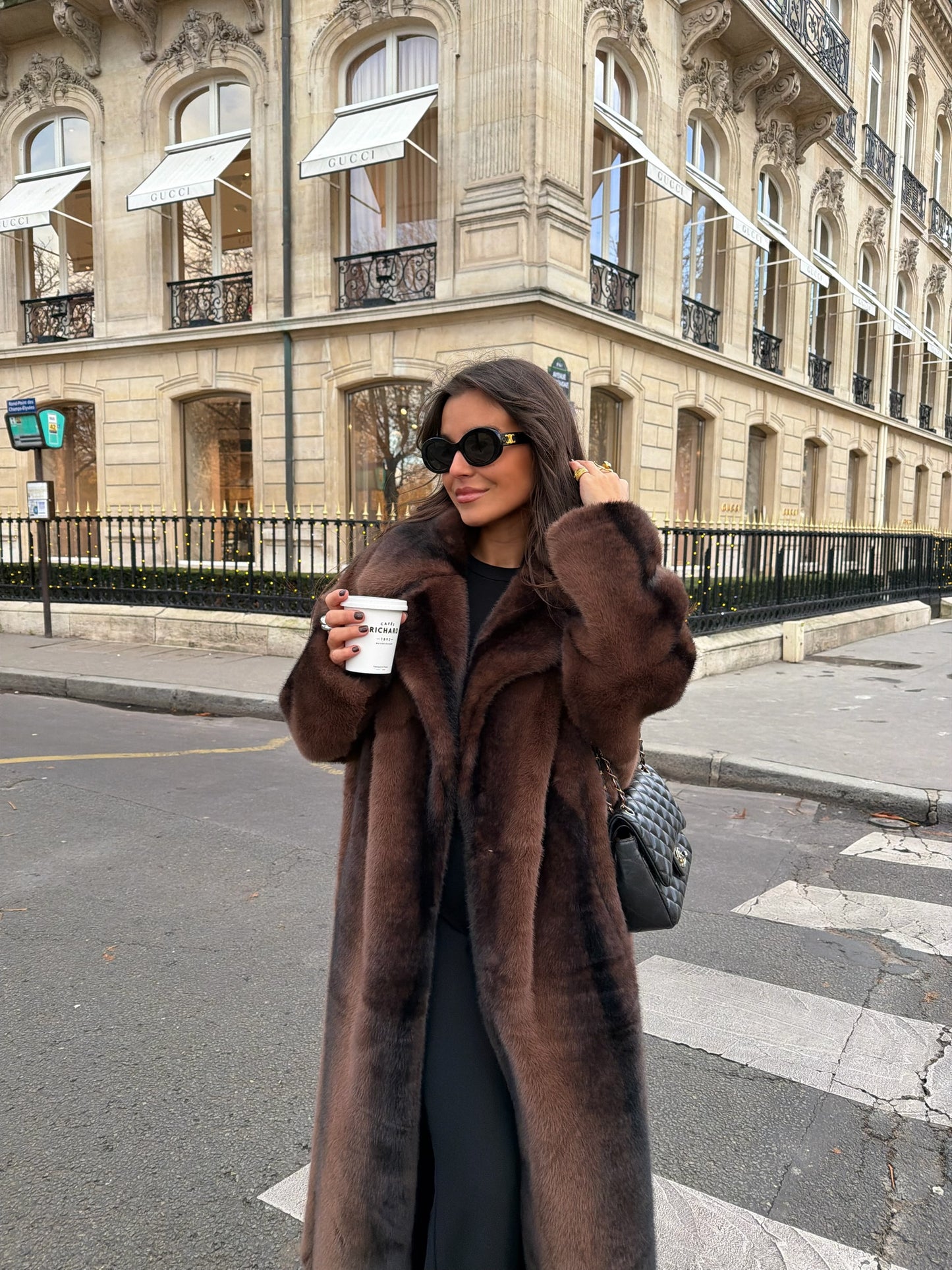 Amelie Long Fur Jacket - Shipping 01/12 to 05/12