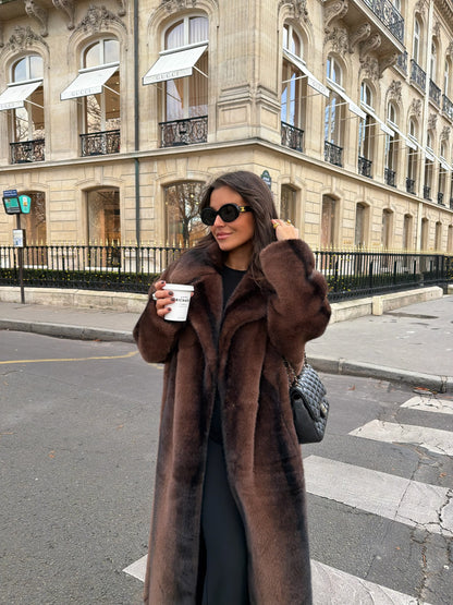 Amelie Long Fur Jacket - Shipping 01/12 to 05/12
