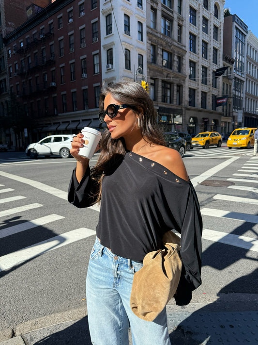 Ivy Black Top