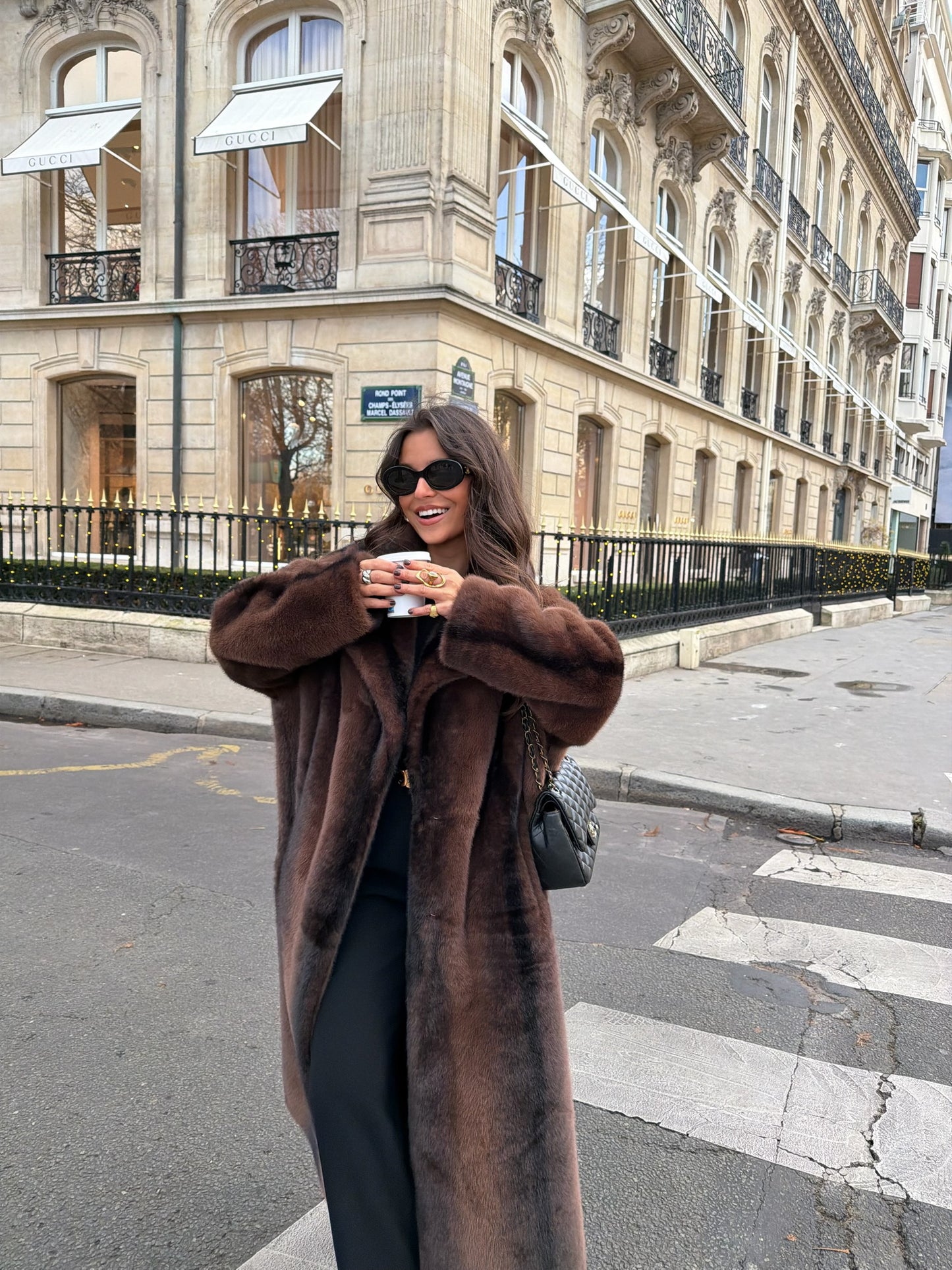 Amelie Long Fur Jacket - Shipping 01/12 to 05/12