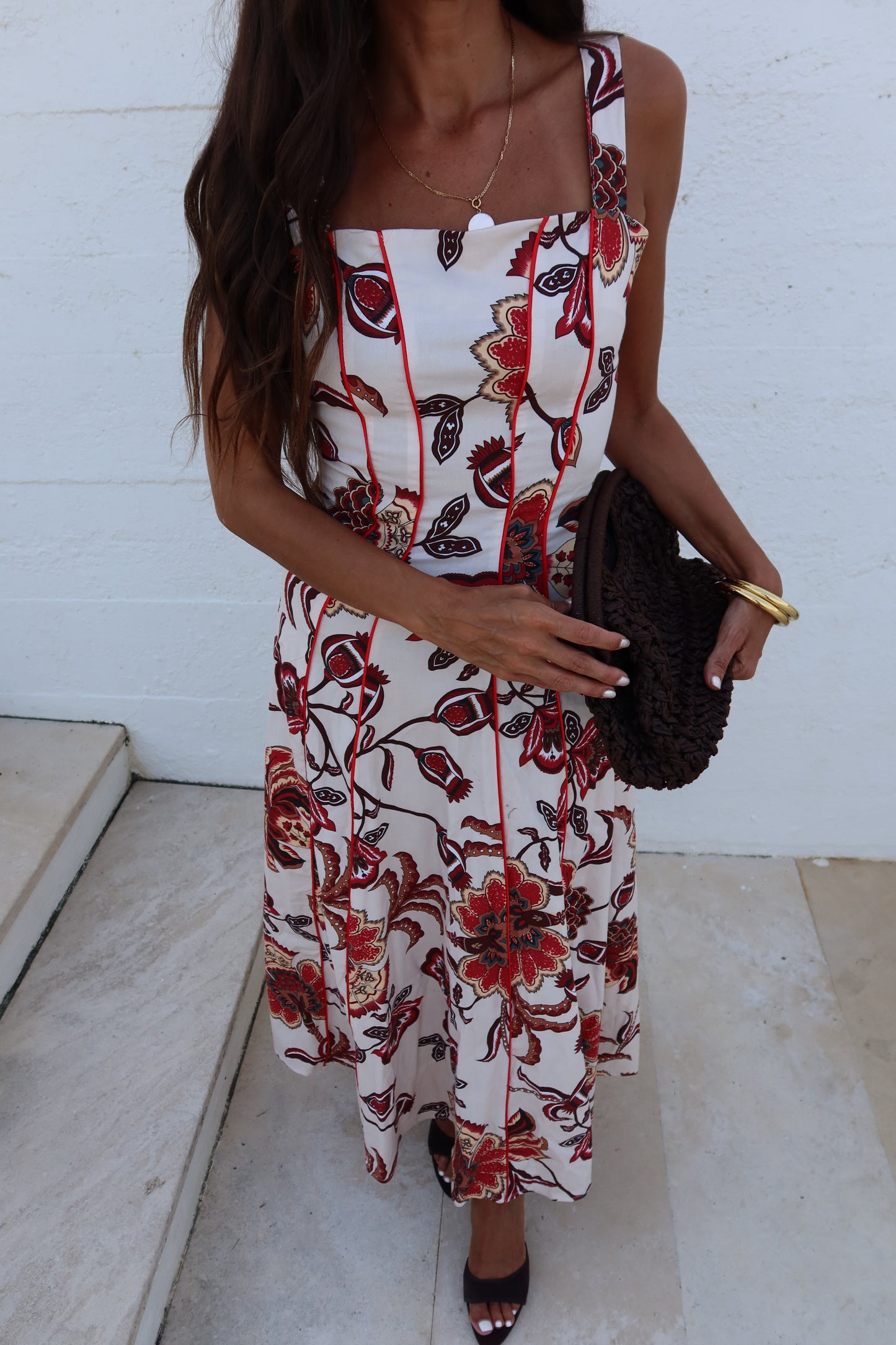 Dubai Dress in Red