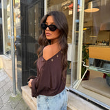 Ivy Brown Top