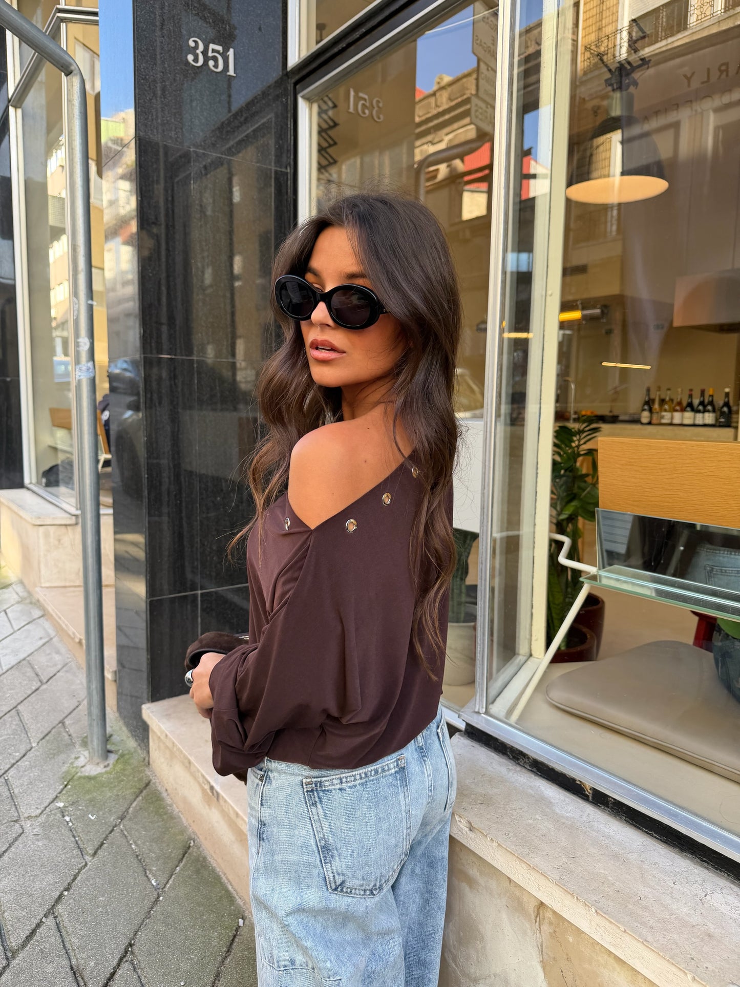 Ivy Brown Top