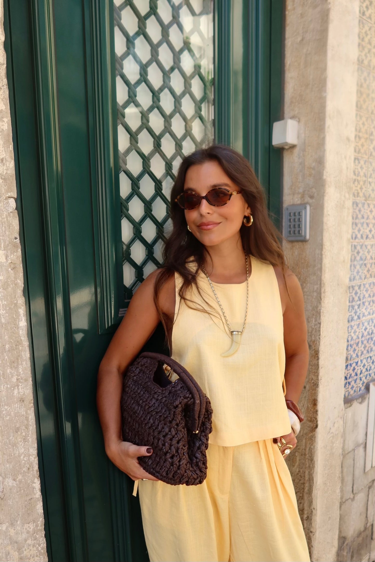 Papaya Set in Yellow