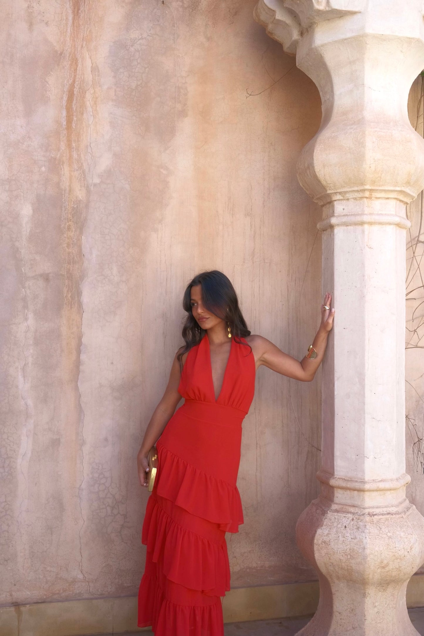 Manila Dress in Red - Pre-Order