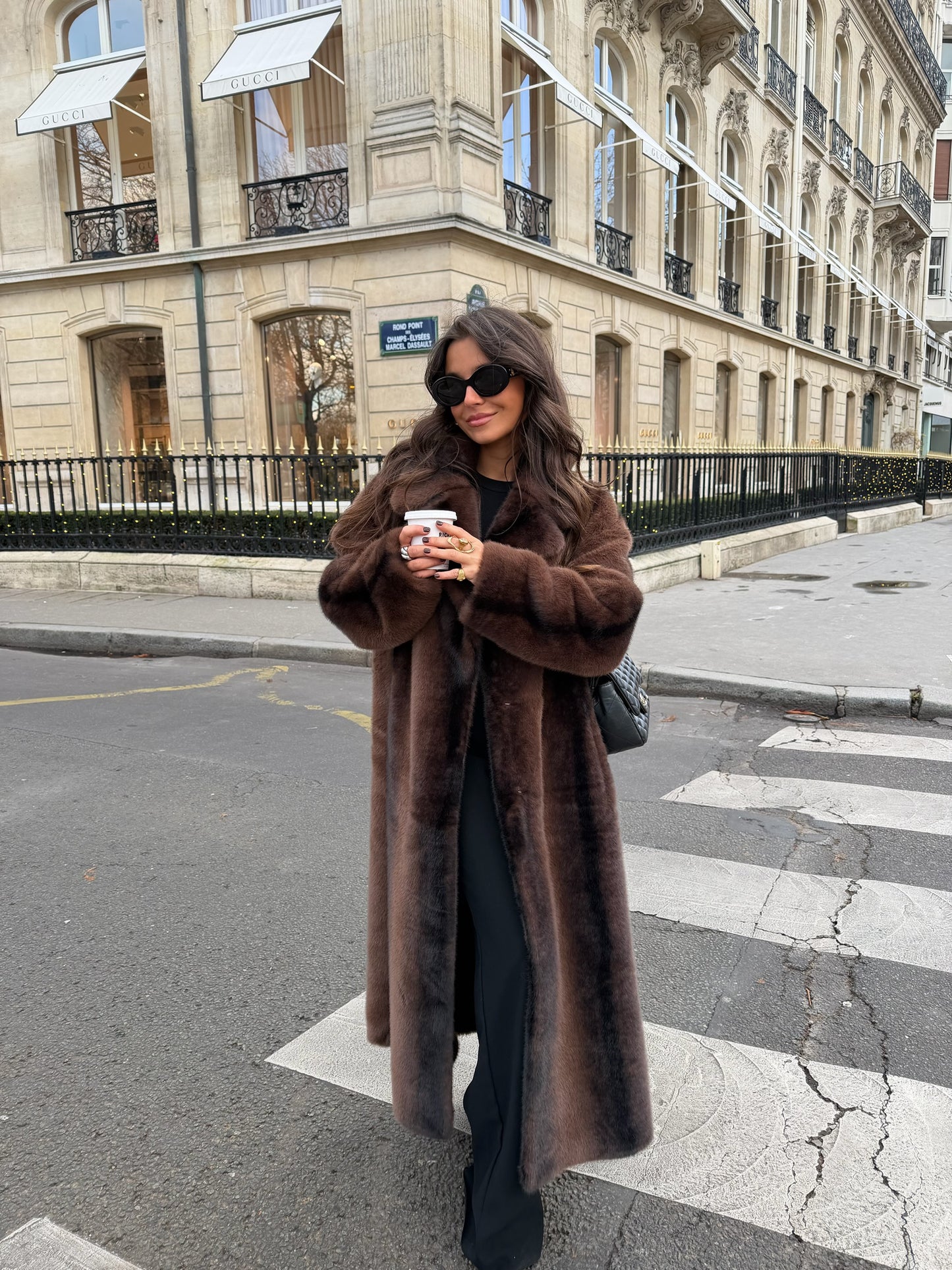 Amelie Long Fur Jacket - Shipping 01/12 to 05/12