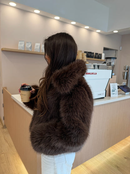 Cocoa Fur Jacket