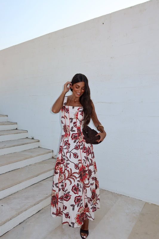 Dubai Dress in Red
