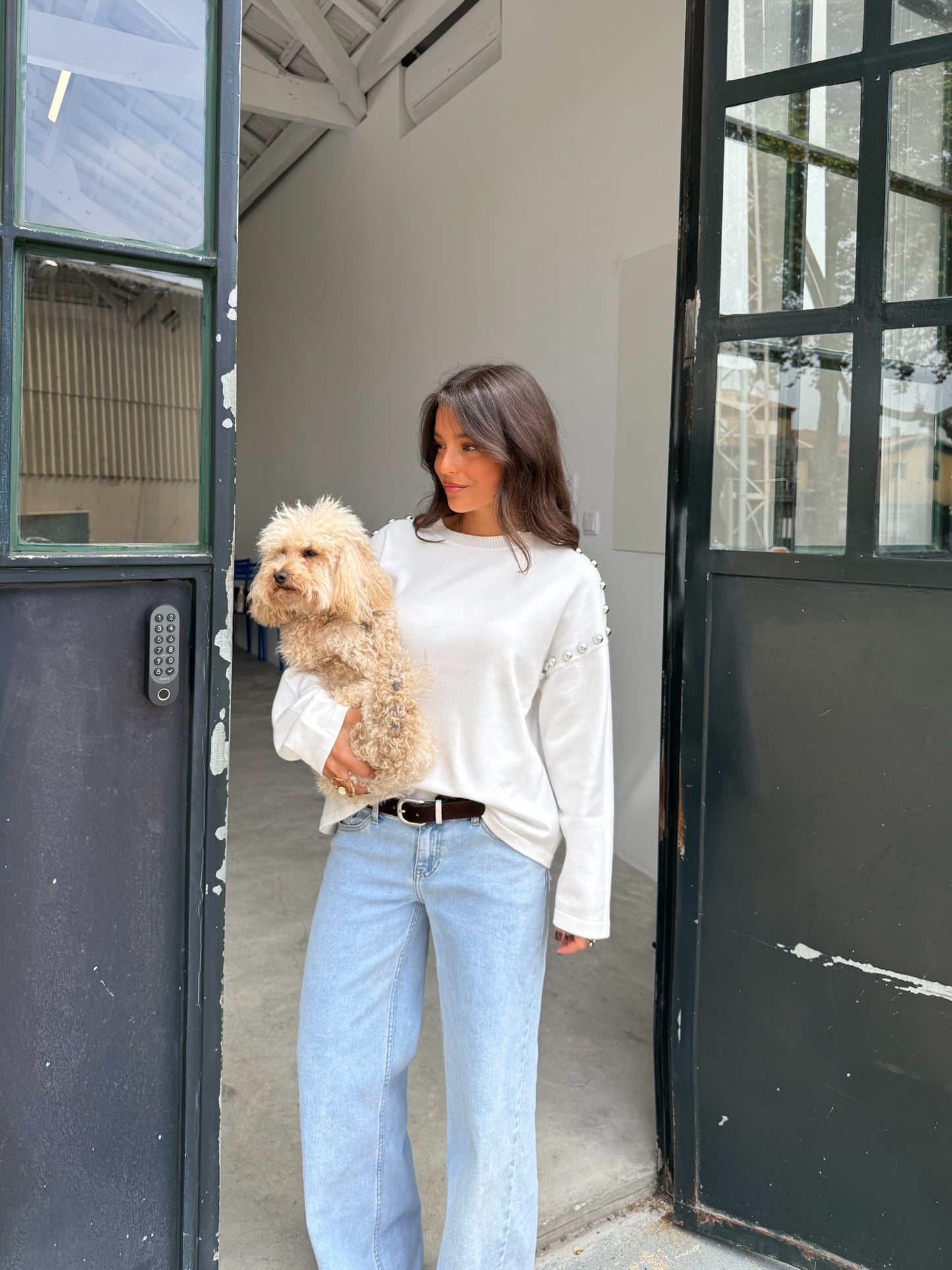 Low-Rise Denim Jeans
