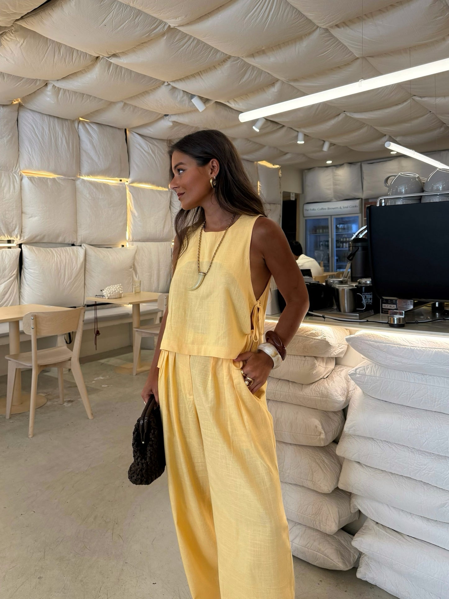 Papaya Set in Yellow