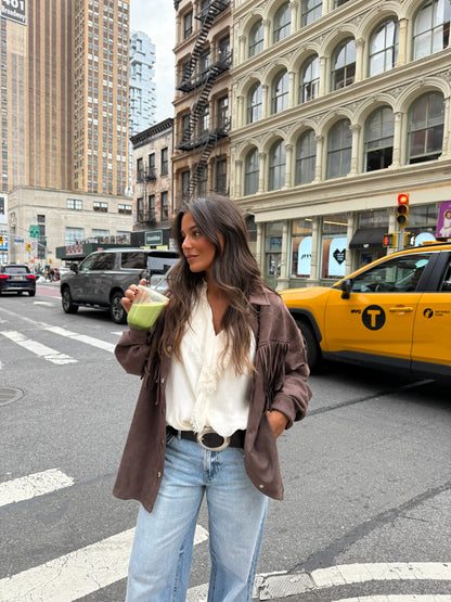 Williamsburg Fringe Overshirt