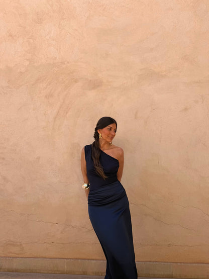 Amira Dress in Navy Blue - Shipping/Envio 22/06 to 29/06