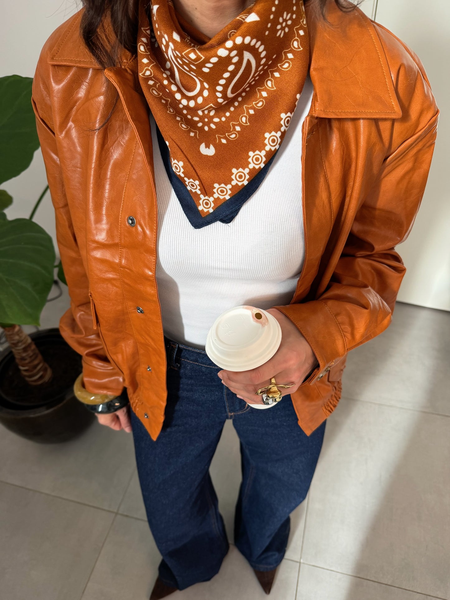 Burnet Orange Jacket