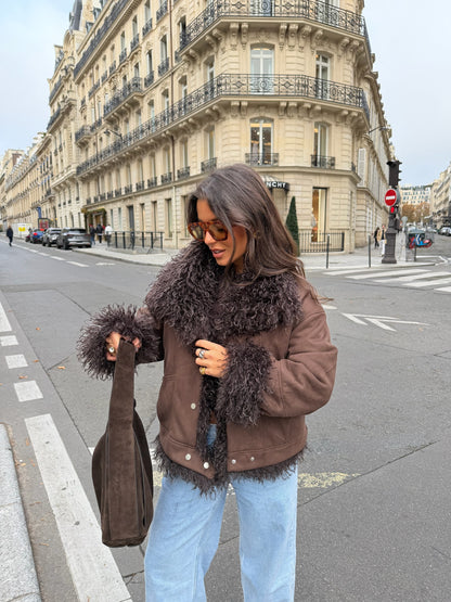 Reversible Curly Fur Jacket - Shipping 19/12