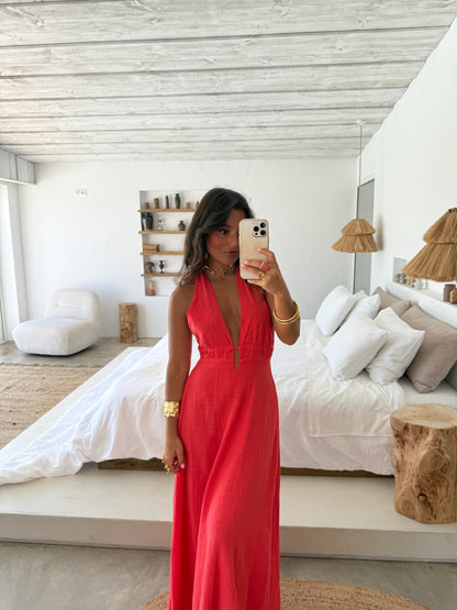 Isla Dress in Corlal