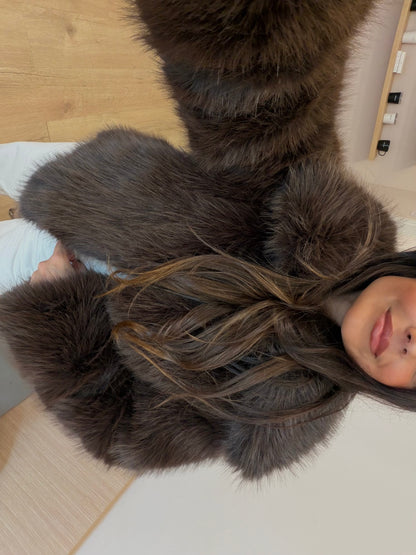 Cocoa Fur Jacket