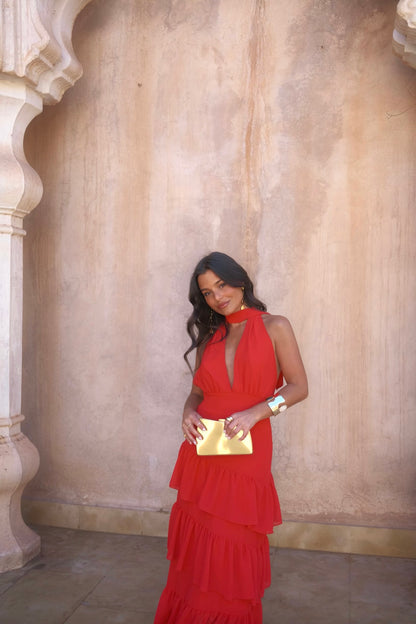Manila Dress in Red - Pre-Order