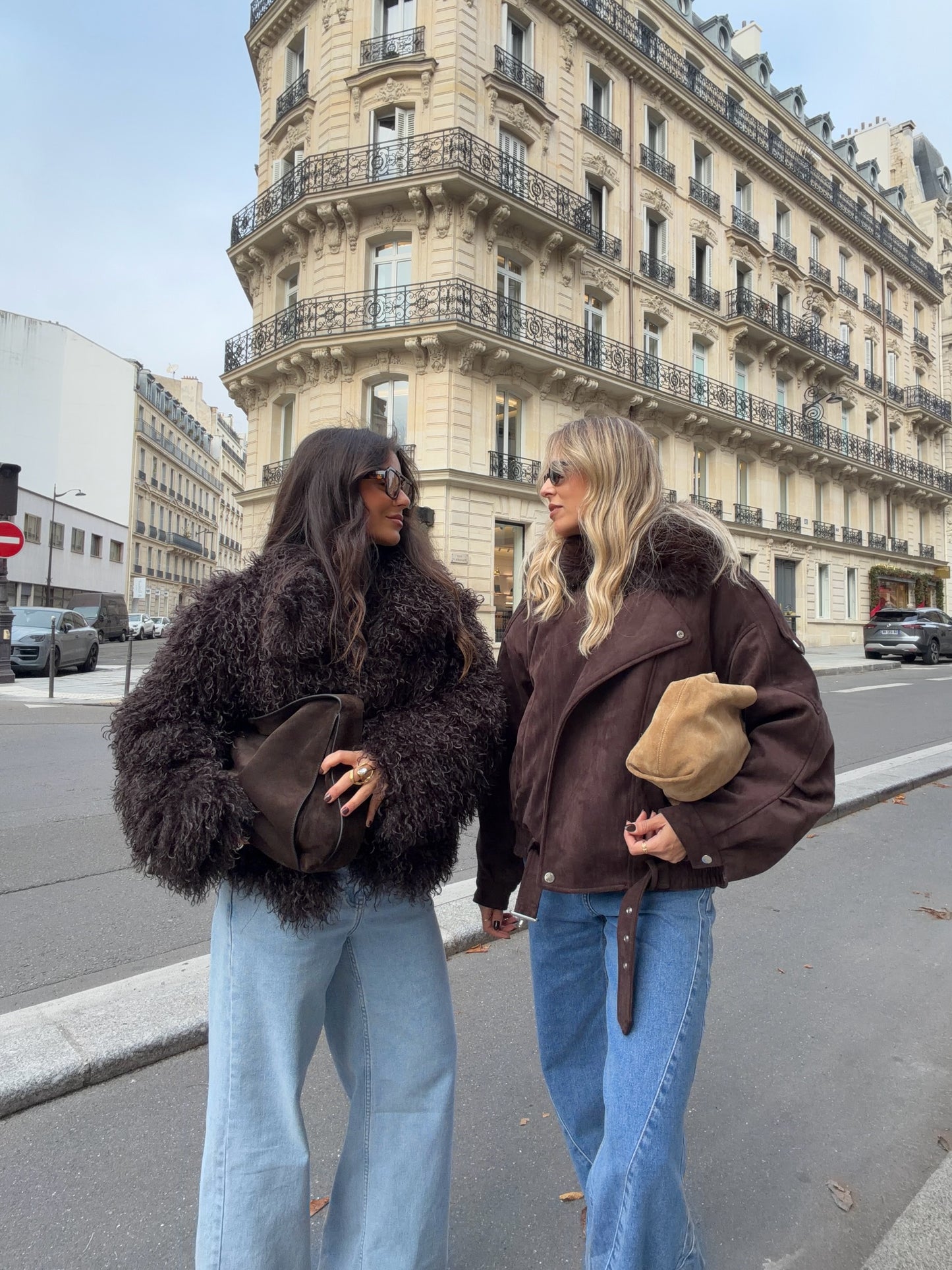 Reversible Curly Fur Jacket - Shipping 19/12