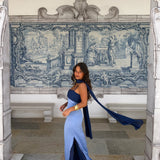 Zahara Dress in Blue - Shipping/Envio 15/07 to 22/07