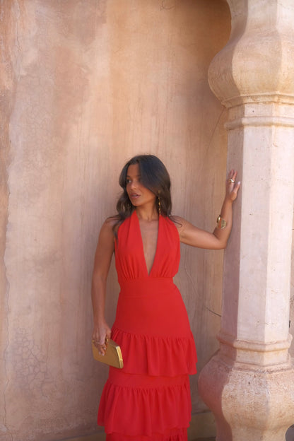 Manila Dress in Red - Pre-Order