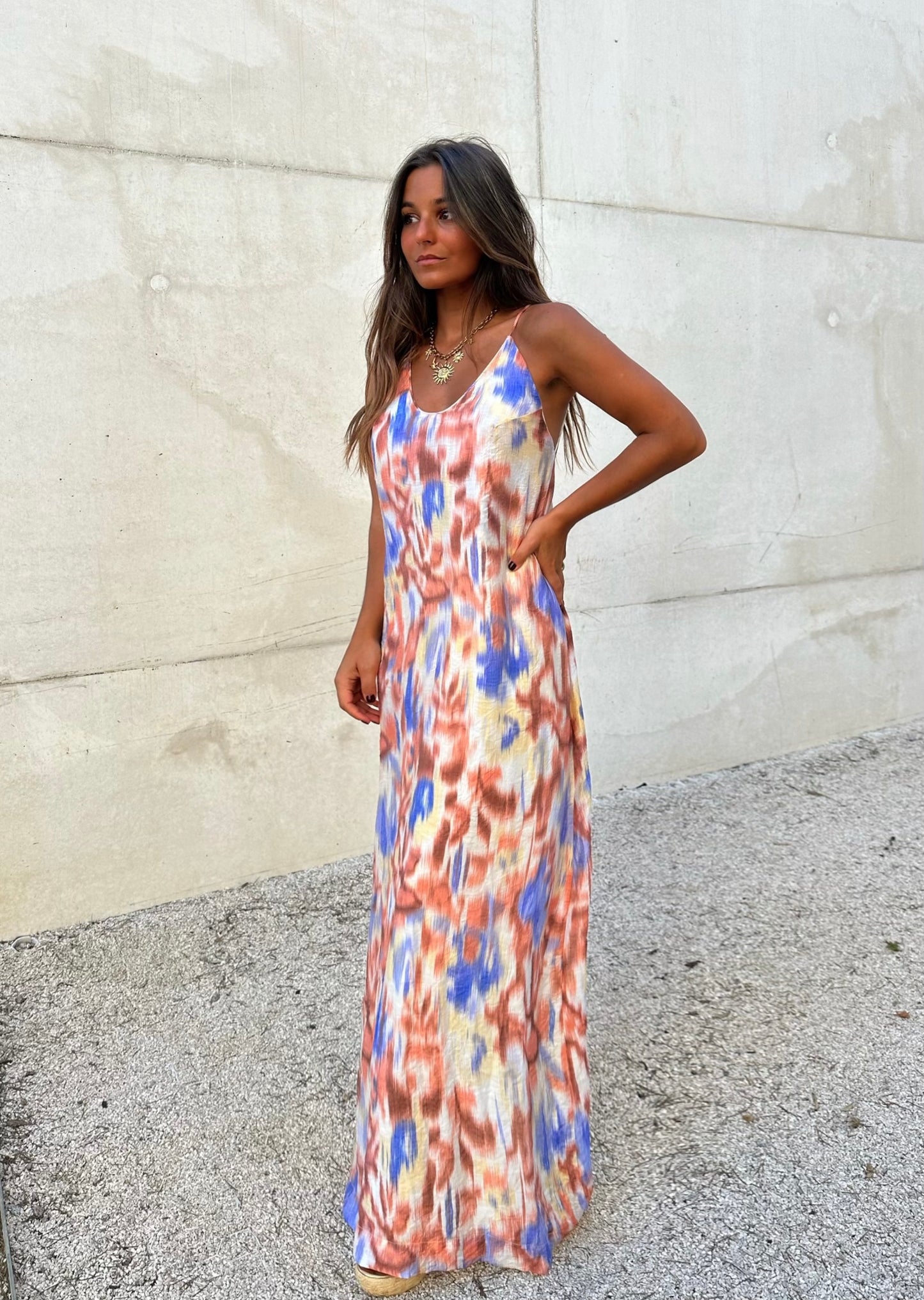 Vestido Verona en efecto tie dye