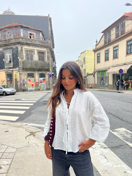 Lace Blossom Blouse