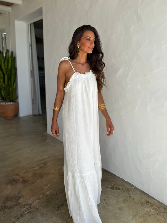 Joly Dress in White