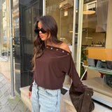 Ivy Brown Top