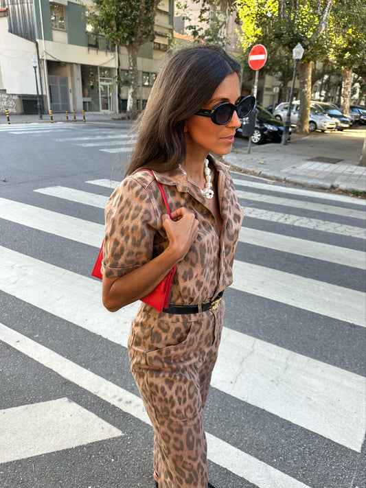 Leopard Jumpsuit