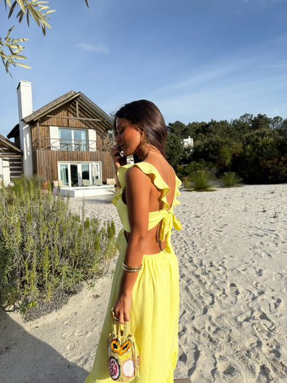 Florence Dress in Yellow