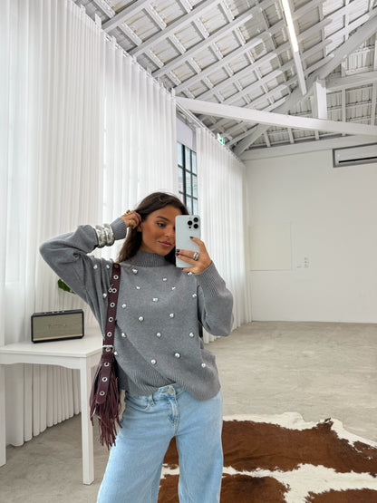 Austin Sweater in Grey