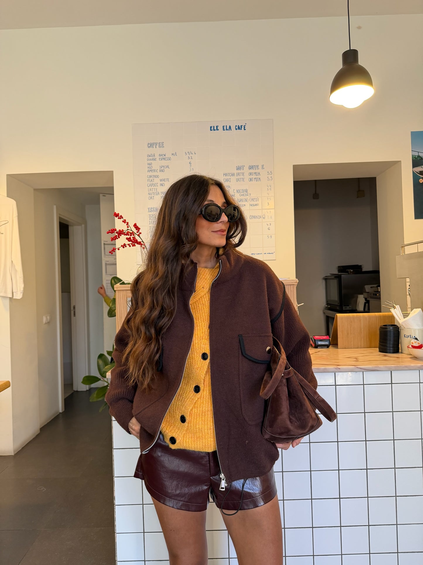 Louise Jacket in Brown