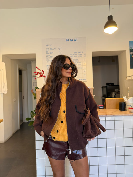 Louise Jacket in Brown