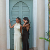 Vega Dress in Brown