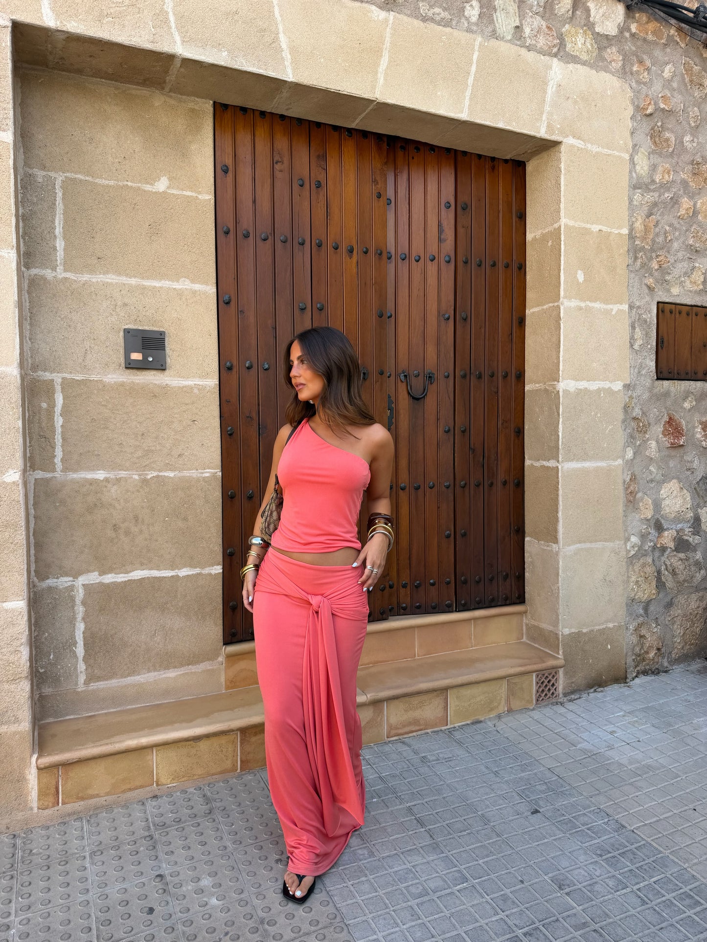Islaia Set in Coral