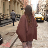 Chicago Cape in Brown