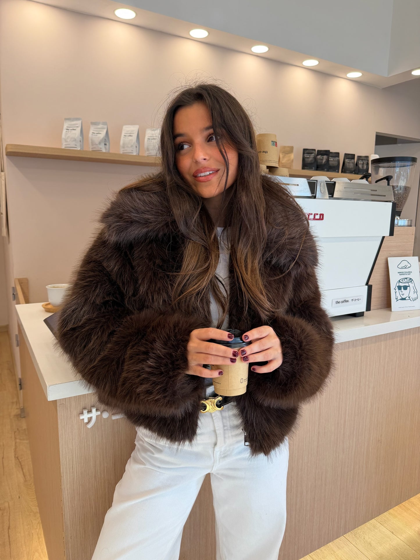 Cocoa Fur Jacket