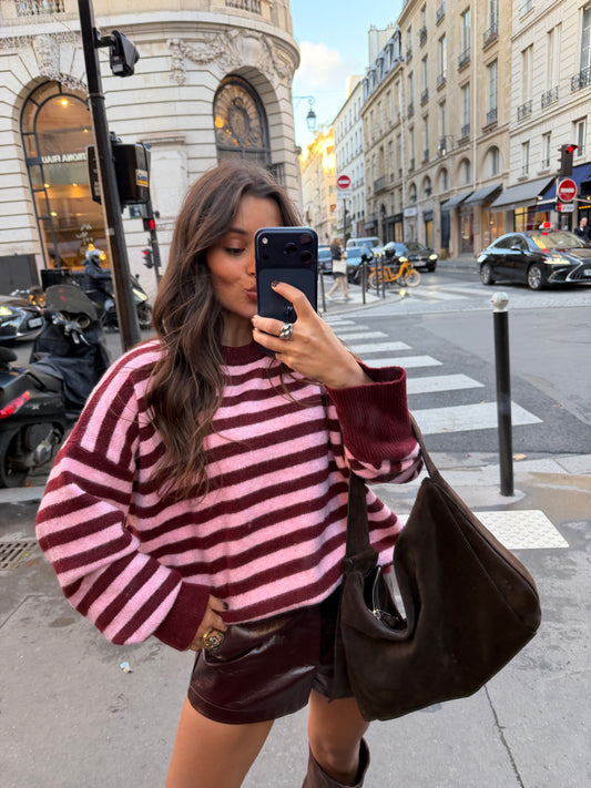 Cherry Knit Sweater - Shipping 08/12 to 12/12