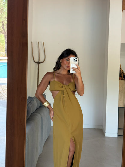 Kenya Dress in Olive