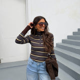 Valeria Sweater with Yellow Details