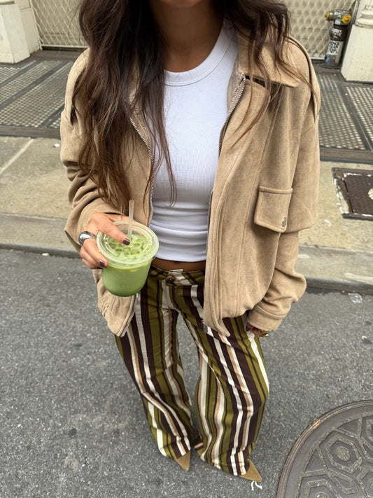 Autumn Stripped Trousers - Shipping from 20/10 to 24/10