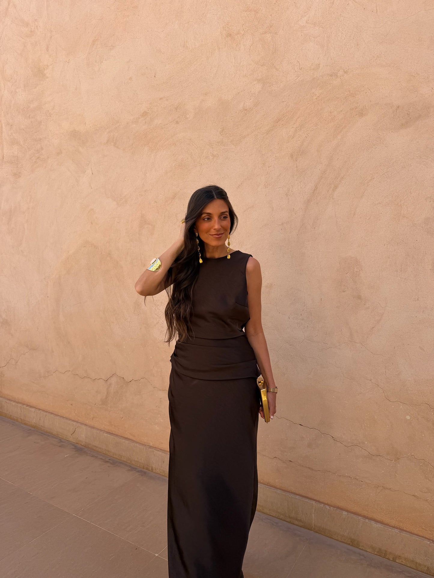 Medina Dress in Brown - 10/06 to 17/06