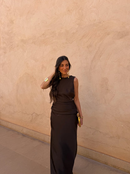 Medina Dress in Brown - 10/06 to 17/06