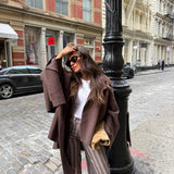 Chicago Cape in Brown