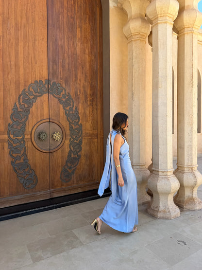 Safira Dress in Sky Blue - Shipping/Envio 10/06 to 17/06