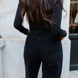 Straight Extra Dark Grey Jeans