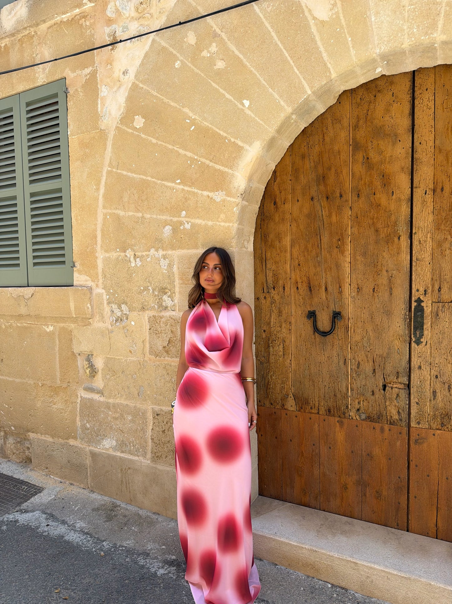 Cherry Pink Dress