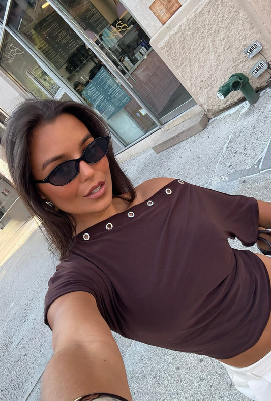 NoMad Eyelet Top